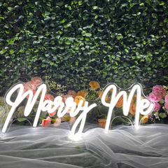 Marry Me Neon Sign